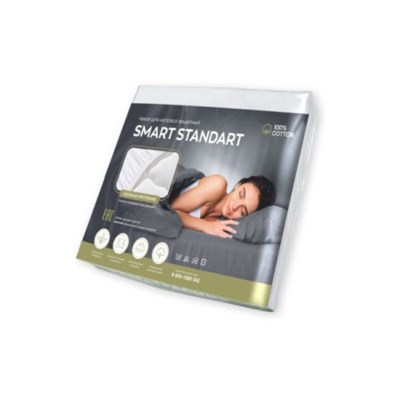 Чехол защитный на матрас SMART STANDART 180*200 (хлопок 100%)   (ТИ) 6217 - фото 19558