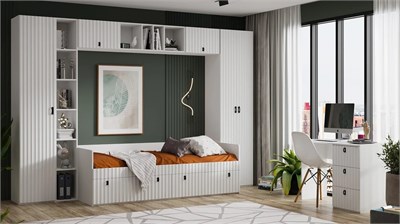 Детская «Тиффани» Белый снег, Белый софт  (Т-Я) 6244 - фото 19656