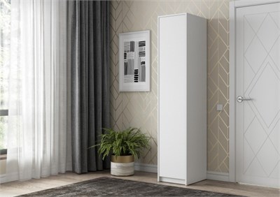 мс Айден П06-400 белый ЛДСП/белый ЛДСП  (ТИ) 6308