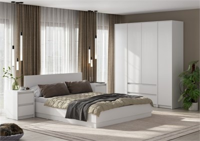 Модульная спальня Айден Белый  (ТИ) 6310