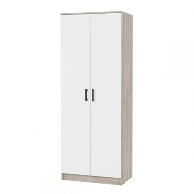 мс для спальни Ронда ШК-20 Дуб крафт серый / Белый  (ТИ) 6314