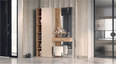 Прихожая - "Ева"   Дуб вотан / Кашемир  ( в наличии на складе)  (ТИ) 6336