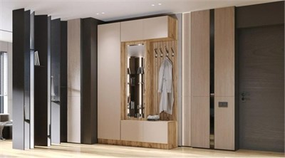 Прихожая - Бавария    Дуб вотан / Кашемир, Дуб вотан / Графит ( в наличии )   (ТИ) 6338