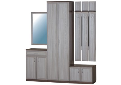 Набор модульной мебели для прихожей 08  (свободная комплектация) (К) 6343