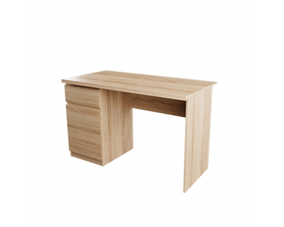 Стол письменный однотумбовый Твист - ( левый, правый)  дуб сонома  (Р-Л) 6396