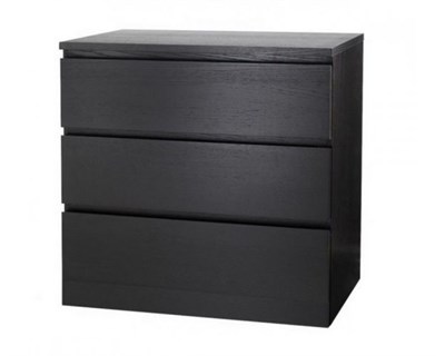 Комод "Твист-мини" 3 ящика (венге, белый,сонома,сонома/белый)  (Р-Л) 6397