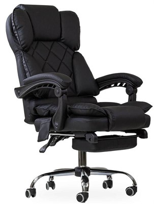 Кресло К-151 (к/з черный,серый)   НОВИНКА  (А) 6433