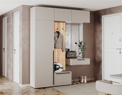 Прихожая Люмьер - модульная (НОВИНКА)  (Т-А) 6443