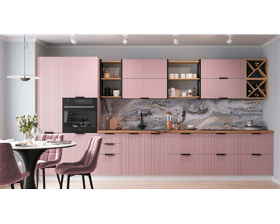 Кухня - Мелисса 4000    Пудра скин    (МБ) 6451