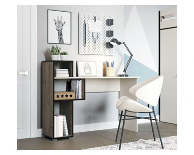 МС "Акита" Стол письменный Дуб Энд Грейн/Миндаль в наличии  (МФ) 6550