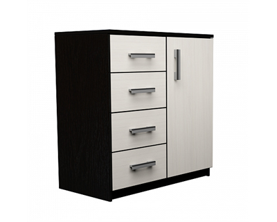 Комод К800-1Д венге / лоредо   (МТ) 6553