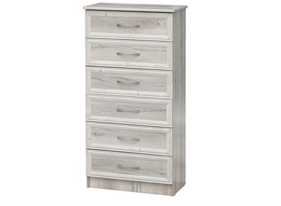 Комод 6 ящиков (с профилем МДФ)  в наличии  (К) 6558