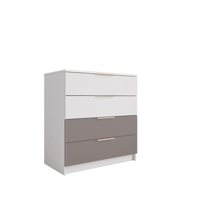 Комод 800 Лавис КМД 800.1 (Белый/Грей софт)   (МБ) 6591