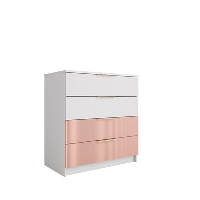 Комод 800 Лавис КМД 800.1 (Белый/Персик софт)   (МБ) 6598