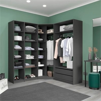 Гардеробная система Угловая гардеробная система Локер в Новосибирске  (Е/З) 6612