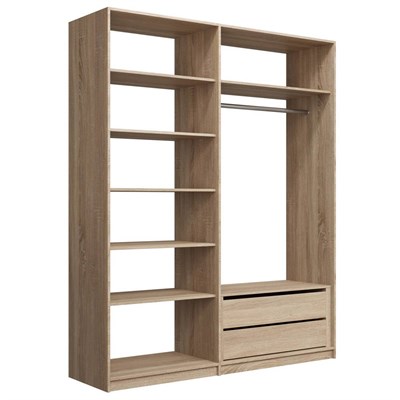 Гардеробная система Прямая гардеробная система Локер в Новосибирске   (Е/З) 6614