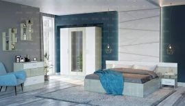 БАРИ Спальня (Дуб Сонома/Белый) модульная   (Э) 6617