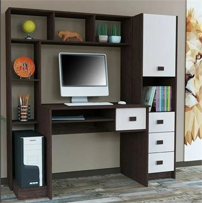 Компьютерный стол СК-01 + Пенал ПСК  (Э) 6618