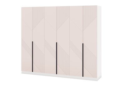 Шкаф Палермо - шестистворчатый бежевый    (Э) 6622