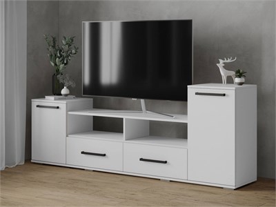 Тумба ТВ Парус-2 белый   (МФ) 6643