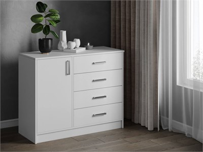 Комод Катрин-6 белый Комод Катрин-6 белый   (МФ) 6649