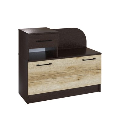 Прихожая Денвер тумба под обувь венге/дуб делано  (МФ) 6667