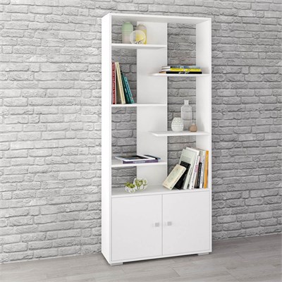 Стеллаж Ромео-4 белый  (МФ) 6684