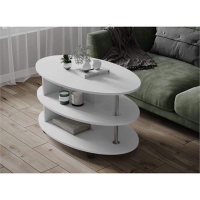 Журнальный стол Консул-4 белый   (МФ) 6685