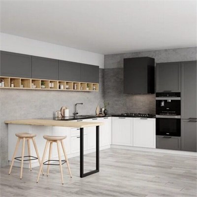 Модульная кухня «Перо» 3,0м*3,2м (смоки/баунти)   (МБ) 6712