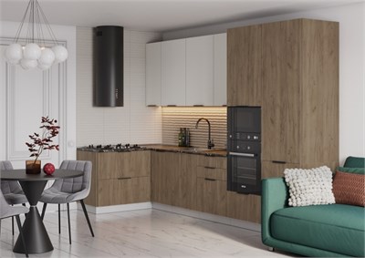 Модульная кухня Оливия Дуб крафт табачный   (НОВИНКА)  (ТМ) 6759