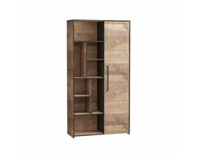 Шкаф-стеллаж Трувор 13.206 дуб гранж песочный / интра   (Т-А)  (МБ) 6778