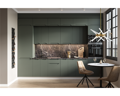 Модульная кухня Хельга 3200 Олива софт   (МК) 6846