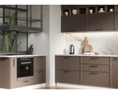 Модульная кухня Астория 1200х2400 Смоки софт  (МК) 6857