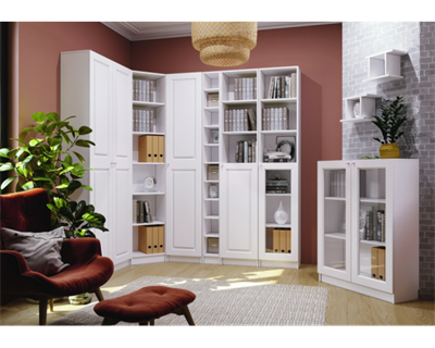 Кабинет Вилли №3 белый   (МК) 6878