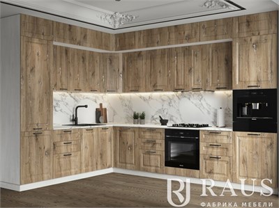 Модульная кухня Шале Дуб натуральный 2,6х3,0 метра 6907