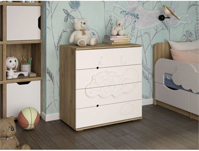 Комод Мишки на облаке 6935