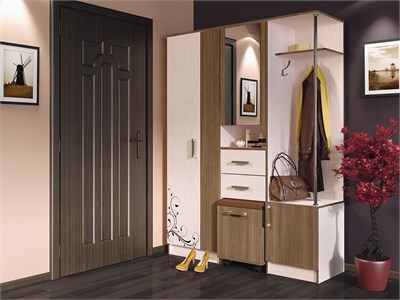 Прихожая Карина- 1,5 м готовое решение 6937