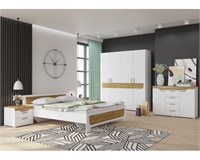 Спальня Милана (Белый/Сосна Гранд)  (МФ) 6322