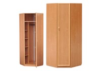 Шкаф для одежды угловой (из состава набора мебели для прихожей)  (К) 6383