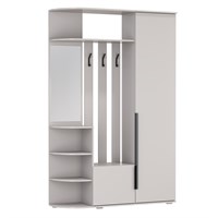 Шкаф комбинированный - Кармен-7 New (с зеркалом)    (ОЛМ) 6427