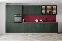 Модульная кухня - Фенис 3Д Грин   (МБ) 6441