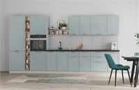 Модульная кухня - Квадро Нарцисс Софт   (МБ) 6464