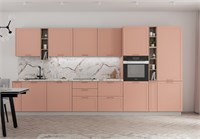 Модульная кухня - Квадро Персик софт   (МБ) 6471