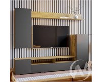 Гостиная - Диаманд (крафт/графит)  ( в наличии) (Н) (А) (МФ) 6494