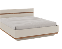 Адель Кровать 1400 с настилом (Кашемир/Дуб табачный крафт) (в наличии)  (УЮ) 6514
