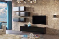 Гостиная Паола венге - белый  (Э) 6519