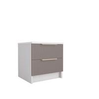 Тумба Лавис ТД 400.1 (Белый/Грей софт)  (МБ) 6586