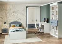 Детская Лавис (Белый/Лазурь софт)   (МБ) 6601