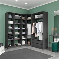 Гардеробная система Угловая гардеробная система Локер в Новосибирске  (Е/З) 6612