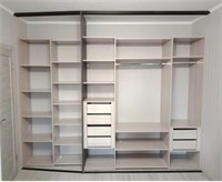 Гардеробная система Прямая гардеробная система Локер в Новосибирске  (Е/З) 6613